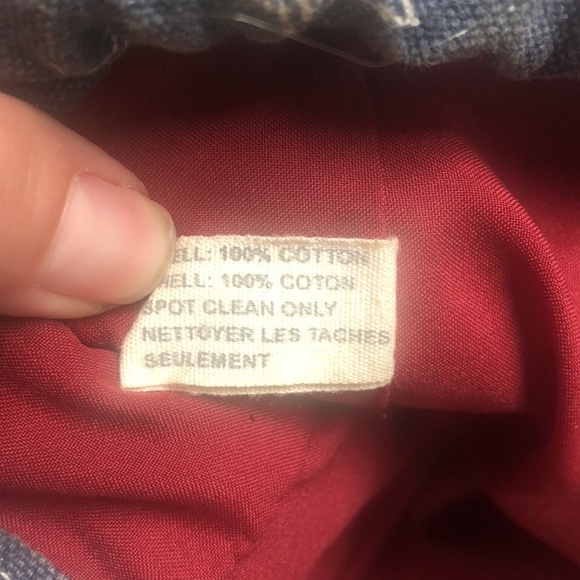 Quagga Red White & Blue American Flag Canvas Backpack - Picture 9 of 13